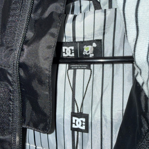 Ken Block x DC Black and White Jacket with Green Accents - Picture 5 of 10